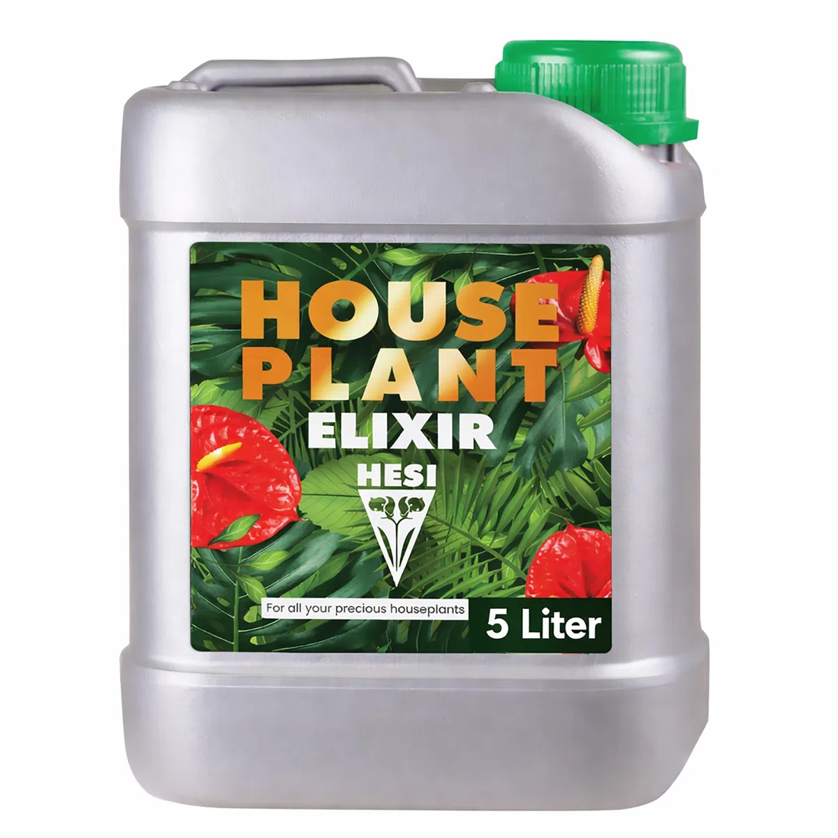 5 Liter HESI House Plant Elixir | Zimmerpflanzen-Dünger Stickstoffdünger Grow Pracht