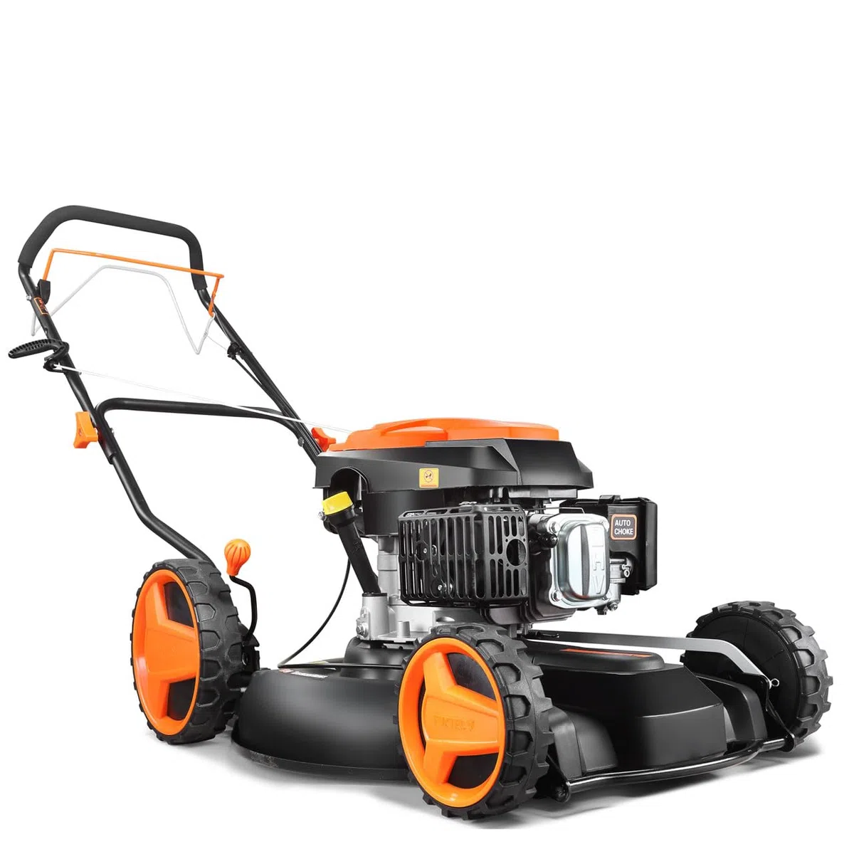 FUXTEC Benzin Rasenmäher FX-RM51SA96 Profi Mulchmäher mit 51 cm und Selbstantrieb leistungsstarker 196 cc Motor Motormäher Mulchen