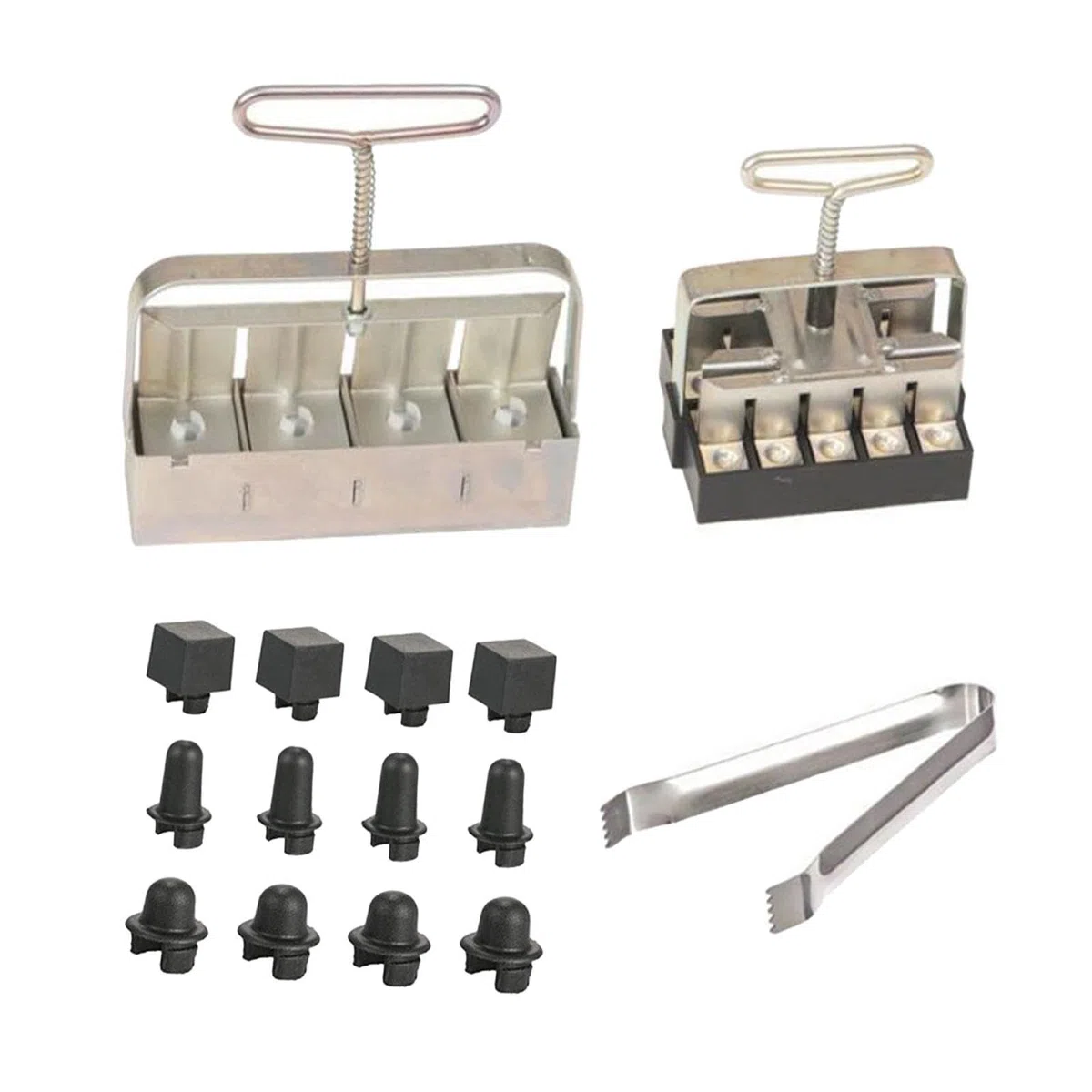 Colcolo Erdblock-Maker, Geschenk für, praktisches Handwerkzeug für die Gartenarbeit, bequemer Griff für Gartenerde, Stecklinge zum Züchten von, Set C