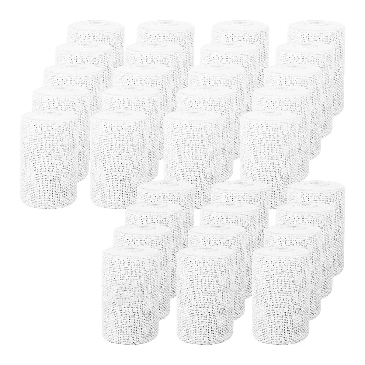 12 / 32 Stück Chirurgenstahl Gaze-Verband-Set, Pflaster, Streifen, leicht zu schneiden für professionelle Kunstwerke und Bastelarbeiten