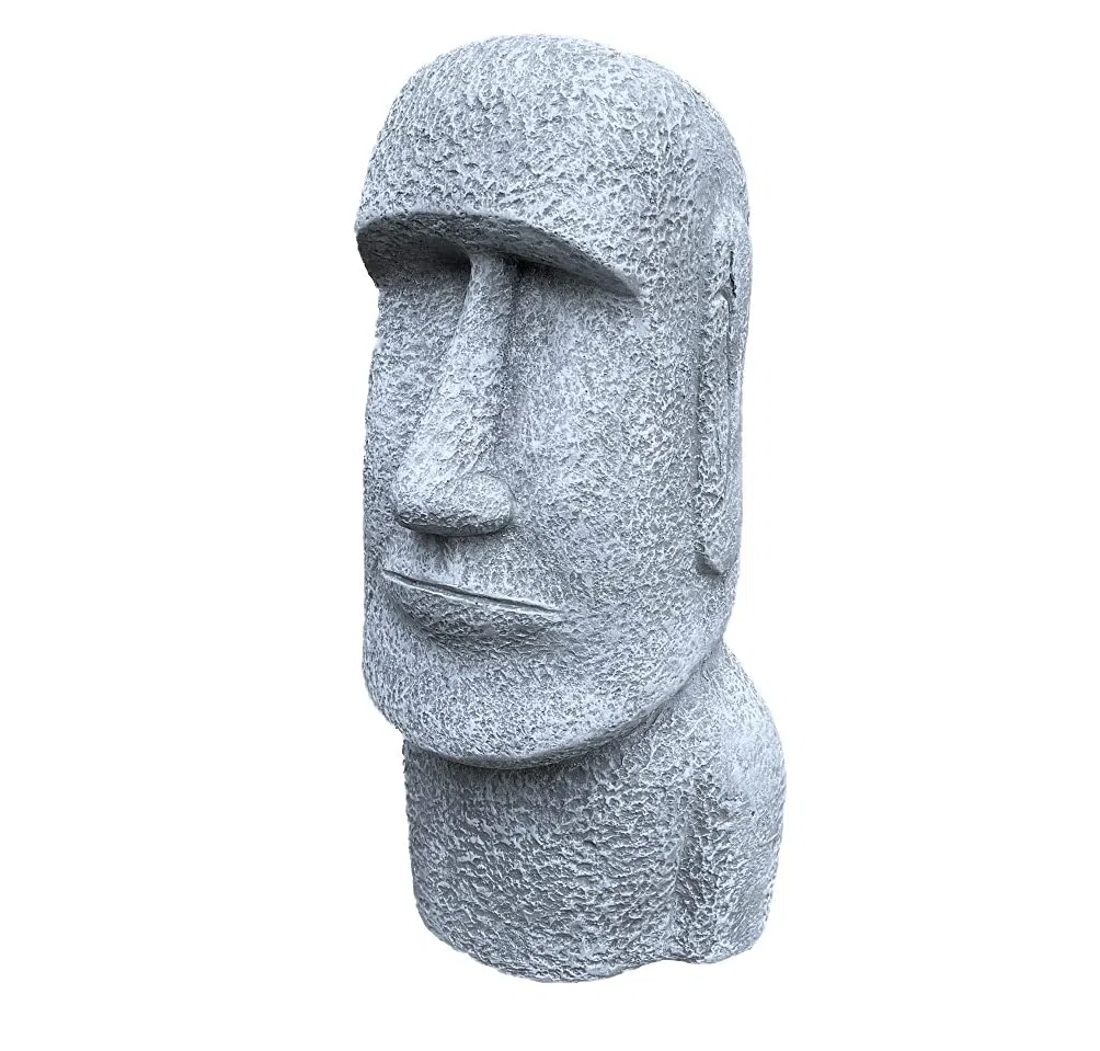 stoneandstyle Moai Osterinsel Figur frostfest wetterfest 16,2 kg