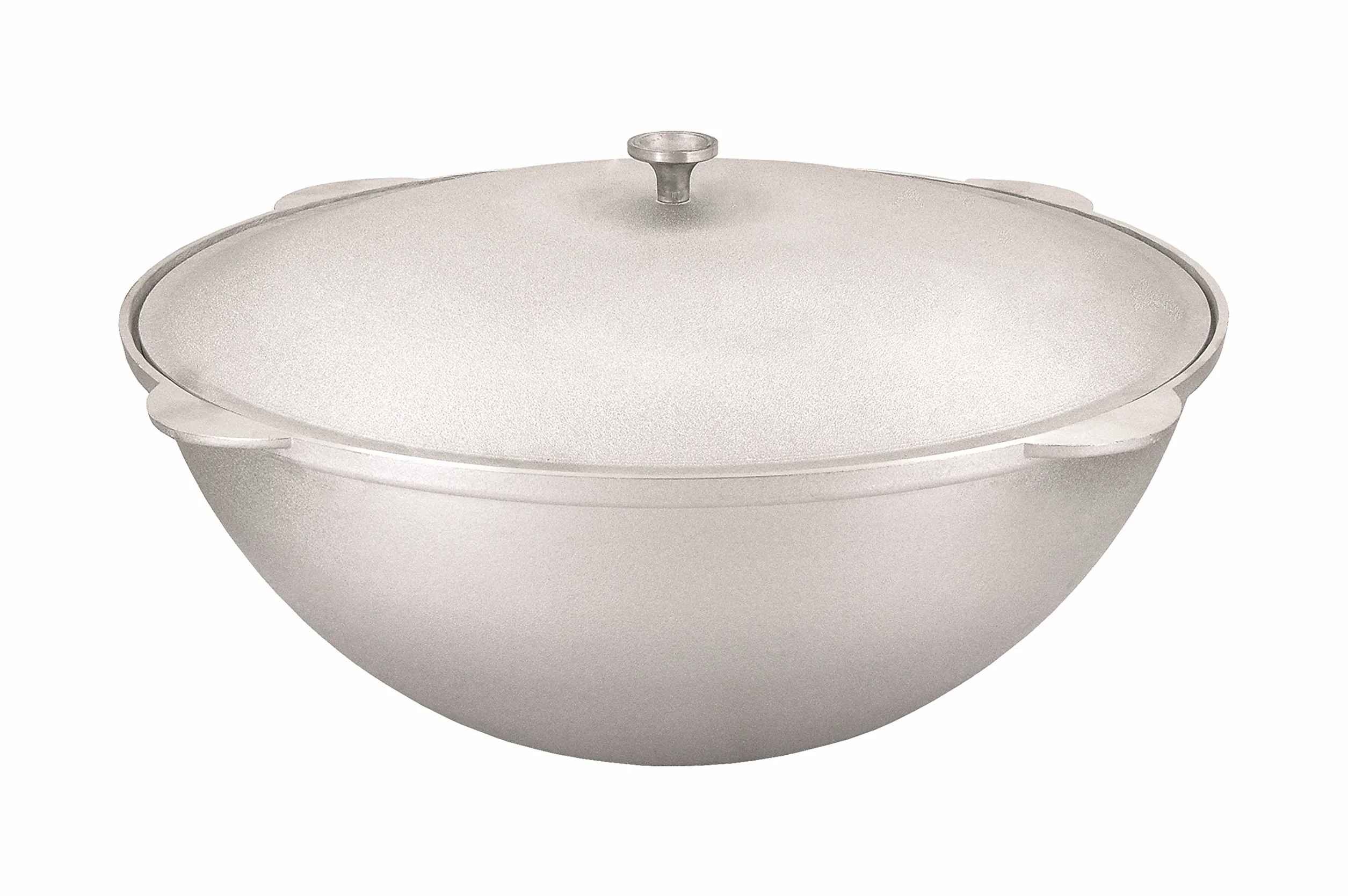 Kazan Asien Topf Tatarskij mit Deckel Kasan WOK 15 L Aluguss